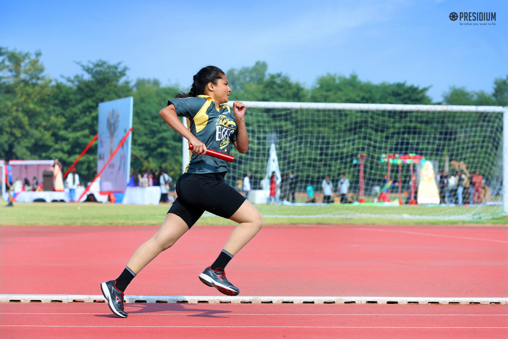 Presidium Rajnagar, PRESIDIUM CELEBRATES ANNUAL SPORTS DAY WITH ARDOUR AND ZEAL